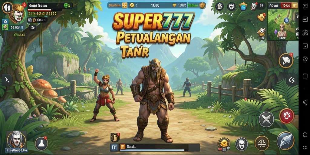 Screenshot gameplay SUPER777 menampilkan aksi seru dalam dunia Open World.
