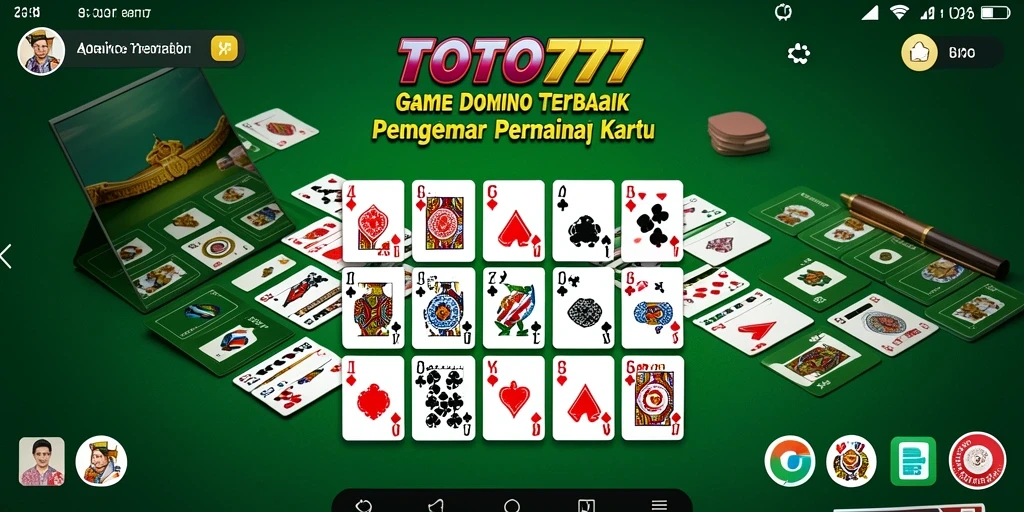 Screenshot gameplay TOTO777 menampilkan aksi seru permainan Domino.
